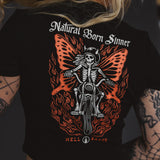 Natural Born Sinner Baby Tee