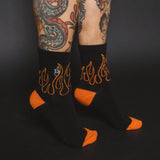 Burnin' Up Mid Sock Pack (2 Pair)