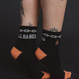Natural Born Sinner Mid Sock Pack (2 pair)