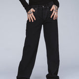 Bad Habit Straight Leg Jean - Black
