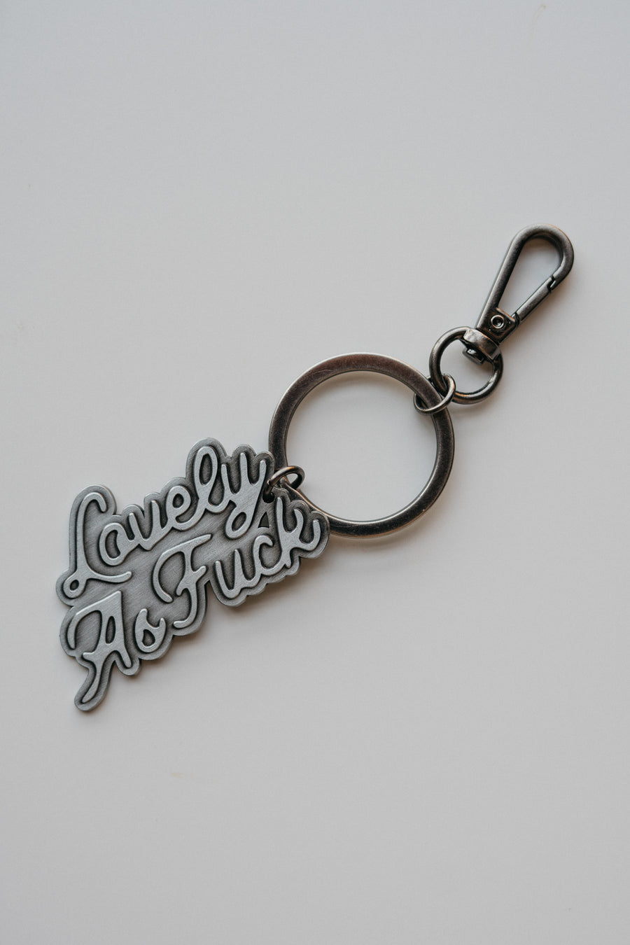 Lovely Silver Keychain