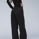 Bad Habit Straight Leg Jean - Black