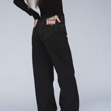 Bad Habit Straight Leg Jean - Black