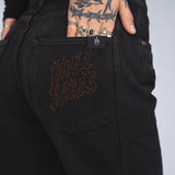 Bad Habit Straight Leg Jean - Black