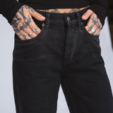 Bad Habit Straight Leg Jean - Black