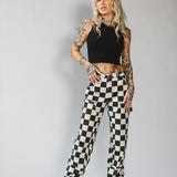 Gravedigger Carpenter Pant - Checkered