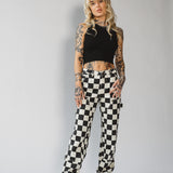 Gravedigger Carpenter Pant - Checkered