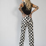 Gravedigger Carpenter Pant - Checkered