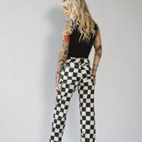 Gravedigger Carpenter Pant - Checkered