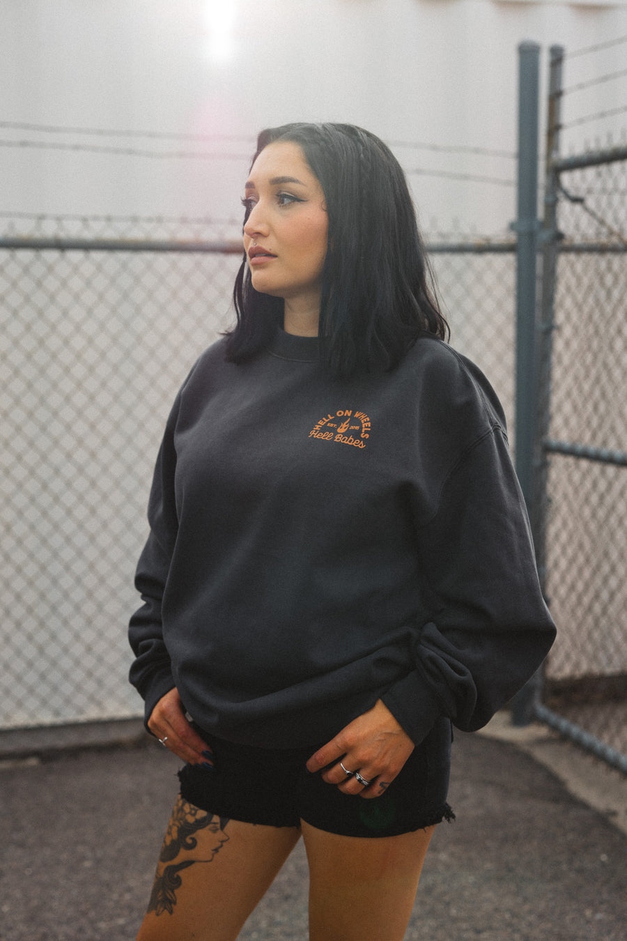 Hell on Wheels Crewneck