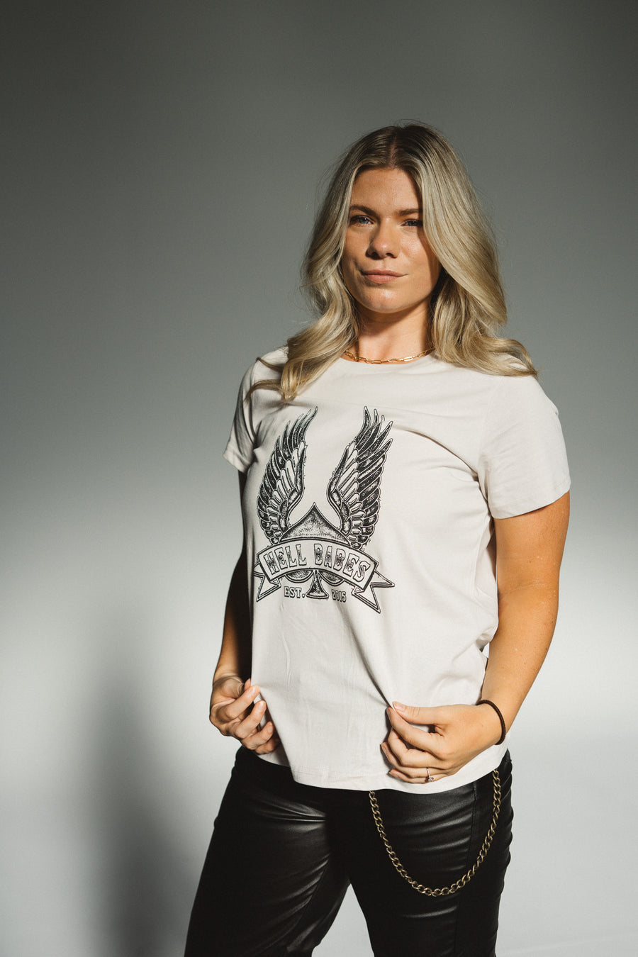 Spades Tee - Bone