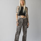Gravedigger Carpenter Pant - Leopard
