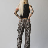 Gravedigger Carpenter Pant - Leopard