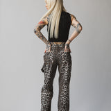 Gravedigger Carpenter Pant - Leopard