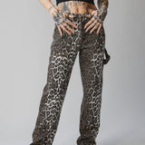 Gravedigger Carpenter Pant - Leopard