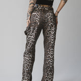 Gravedigger Carpenter Pant - Leopard