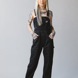 Born Bad Washed Overalls - Black