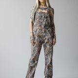 Born Bad Washed Overalls - Camo