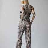 Born Bad Washed Overalls - Camo
