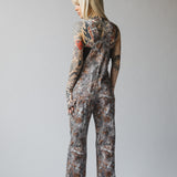 Born Bad Washed Overalls - Camo