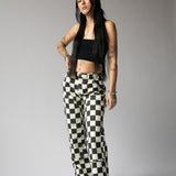 Gravedigger Carpenter Pant - Checkered