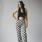 Gravedigger Carpenter Pant - Checkered