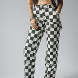 Gravedigger Carpenter Pant - Checkered