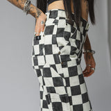 Gravedigger Carpenter Pant - Checkered