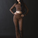 Reckless Lounge Pant - Leopard