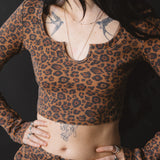 Riot Long Sleeve - Leopard