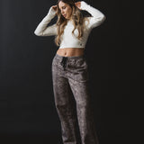 Bad Behavior Sweatpant - Snakeskin