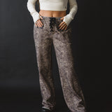Bad Behavior Sweatpant - Snakeskin