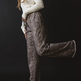 Bad Behavior Sweatpant - Snakeskin