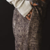 Bad Behavior Sweatpant - Snakeskin