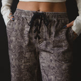 Bad Behavior Sweatpant - Snakeskin