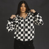 Checkmate Zip Up Hoodie