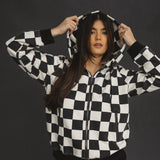 Checkmate Zip Up Hoodie