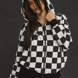 Checkmate Zip Up Hoodie
