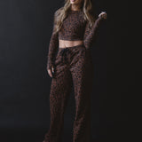 Bad Behavior Sweatpant - Leopard