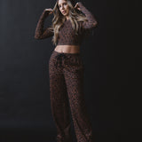 Bad Behavior Sweatpant - Leopard