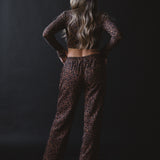 Bad Behavior Sweatpant - Leopard