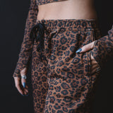 Bad Behavior Sweatpant - Leopard