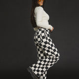 Bad Behavior Sweatpant - Checker