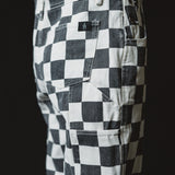 Checkered Washed Overalls (ships Feb 24-Mar 10)