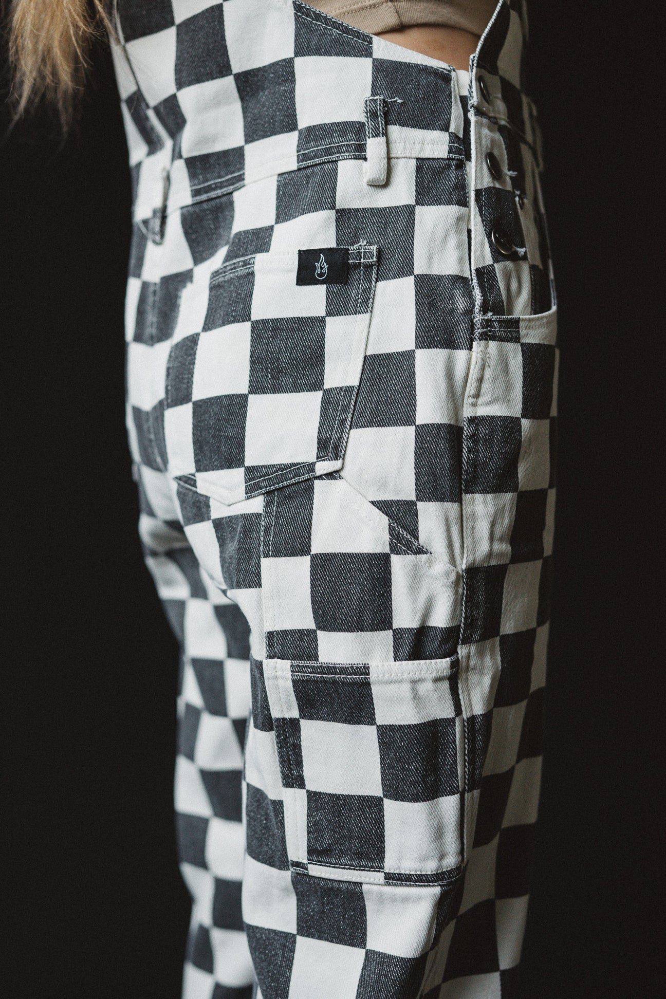 Checked Overalls main image 0