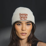 Femme Fatale Beanie - Bone