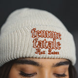 Femme Fatale Beanie - Bone