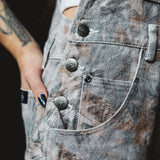 Camo Washed Overalls