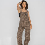 Born Bad Washed Overalls - Snakeskin