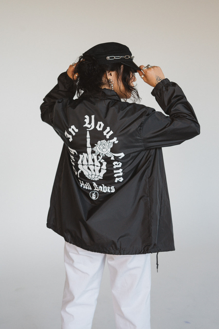 Stay in Your Lane Coaches Jacket
